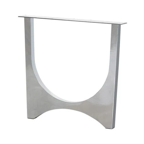 Zaandam Design Poot Metaal Chroom 1 stuk