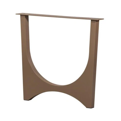 Zaandam Design Poot Metaal Donkerzand 1 stuk