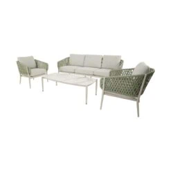 Zaya Loungeset groen/beige