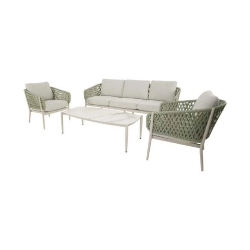 Zaya Loungeset groen/beige