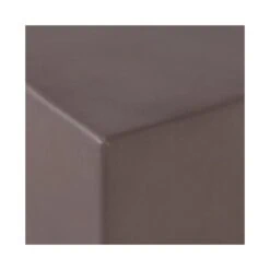 Zina Bijzettafel Laag Cement Bruin 50cm