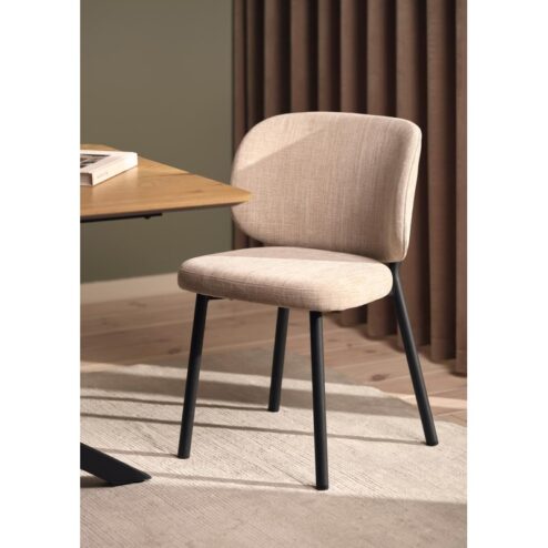 Zoey Eetkamerstoel beige