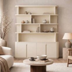 Boekenkast Yama zand | 165cm