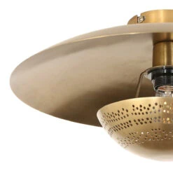 Arthur 1-lichts Plafondlamp Brons Metaal