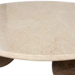 Babs Salontafel rond Marmer 89cm