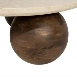 Babs Salontafel rond Marmer 89cm