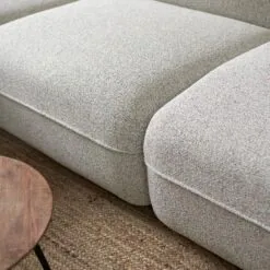 Bank Drop Chaise longue links - Serenity 03 stof