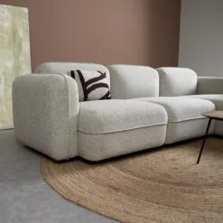 Bank Drop Chaise longue rechts - Serenity 03 stof