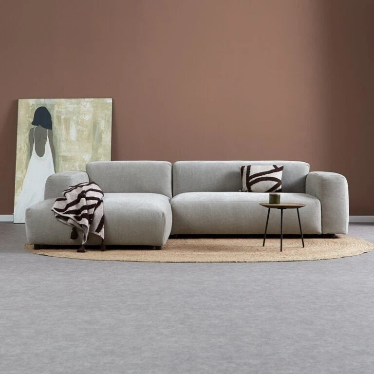 Bank Ocean Chaise longue links - Boston Cement Linnen