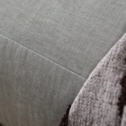 Bank Ocean Chaise longue rechts - Boston Cement Linnen