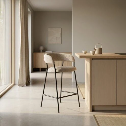 Barstoel Luka taupe copenhagen