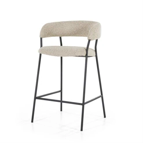 Alternative view of Barstoel Luka taupe copenhagen