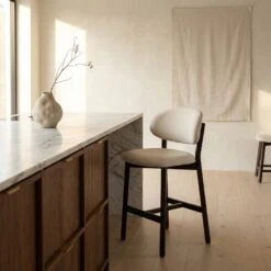 Barstoel Mikky Bruin Beige