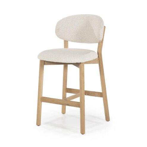 Alternative view of Barstoel Mikky Naturel Beige