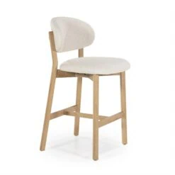 Barstoel Mikky Naturel Beige