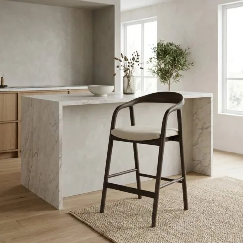 Barstoel Rayven bruin