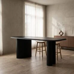 Bartafel Walter Zwart 220cm