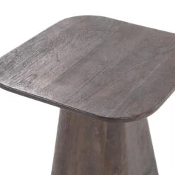 Bijzettafel Aron vierkant 40x40 bruin