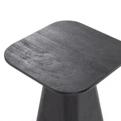 Bijzettafel Aron vierkant 40x40 zwart