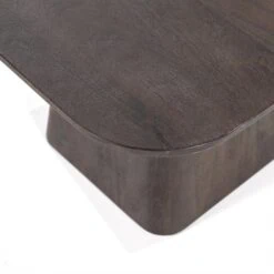 Bijzettafel Aron vierkant 60x60 bruin