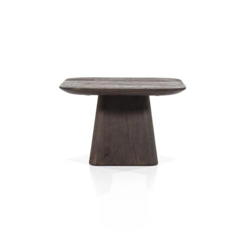 Alternative view of Bijzettafel Aron vierkant 60x60 bruin