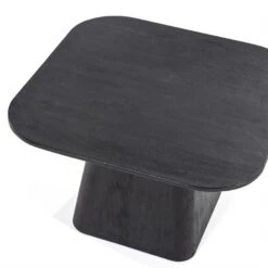 Bijzettafel Aron vierkant 60x60 zwart