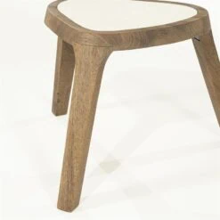 Bijzettafel Fred mangohout 38cm