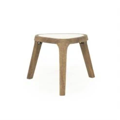 Bijzettafel Fred mangohout 38cm