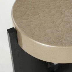 Bijzettafel Juliet beige 40cm