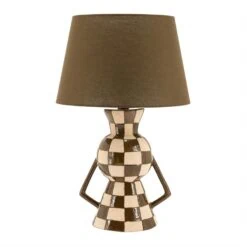 Blocsy 1-lichts Tafellamp Bruin 40cm