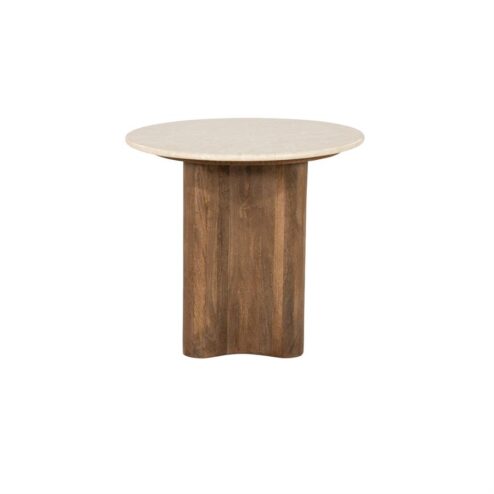 Bodhi Bijzettafel Rond Bruin 50cm