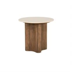 Bodhi Bijzettafel Rond Bruin 50cm
