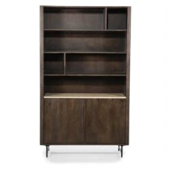 Boekenkast Lio mangohout groot 120cm