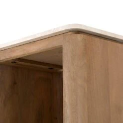 Bovenblad Koba Boekenkast Beige Marmer