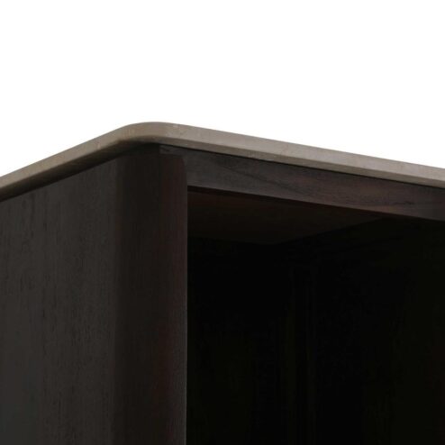 Bovenblad Koba Boekenkast Bruin Marmer