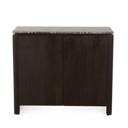 Bovenblad Koba Dressoir Bruin Marmer 100cm