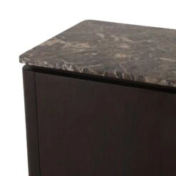 Bovenblad Koba Dressoir Bruin Marmer 100cm