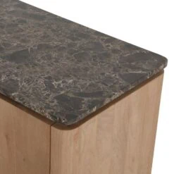 Bovenblad Koba Dressoir Bruin Marmer 165cm