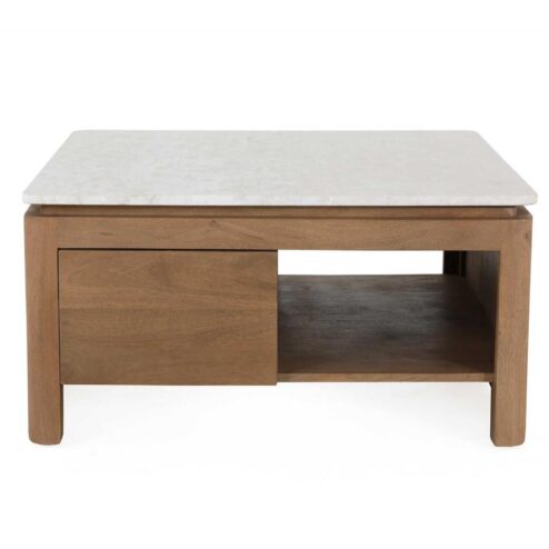 Bovenblad Koba Salontafel Beige Marmer