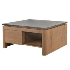 Bovenblad Koba Salontafel Bruin Marmer