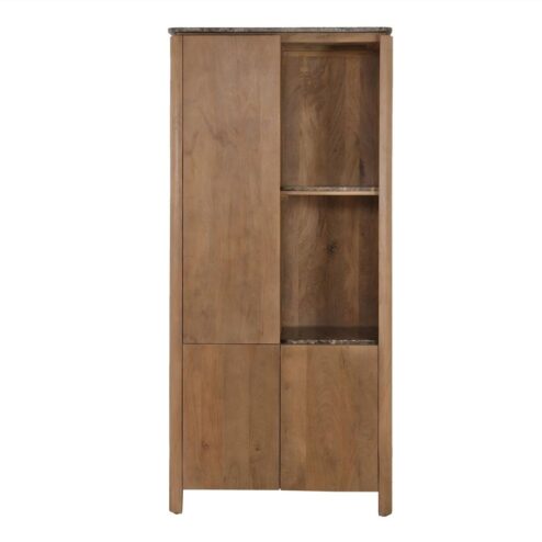 Bovenblad Koba Vakkenkast Bruin Marmer