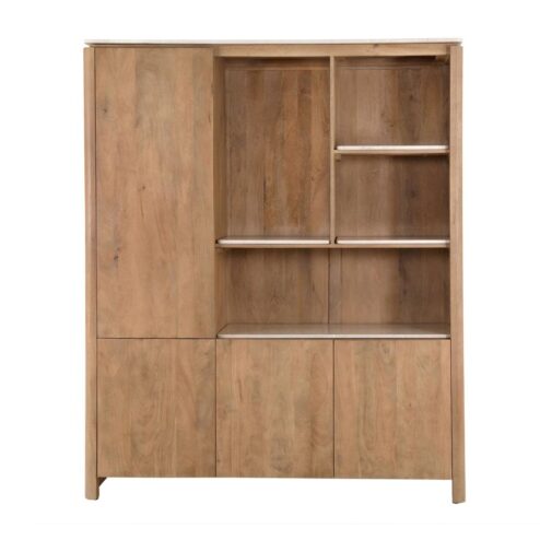 Bovenblad Koba Vakkenkast XL Beige Marmer