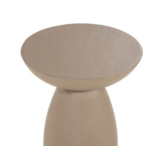 Canto Bijzettafel rond Bruin 35cm