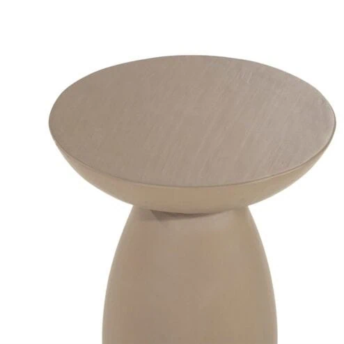 Canto Bijzettafel rond Bruin 35cm