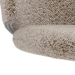 Casaro Eetkamerstoel Donkerbeige met zand poot