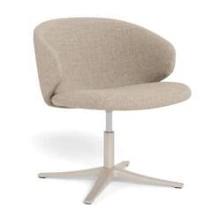 Casaro Fauteuil Lichtbeige met zand poot