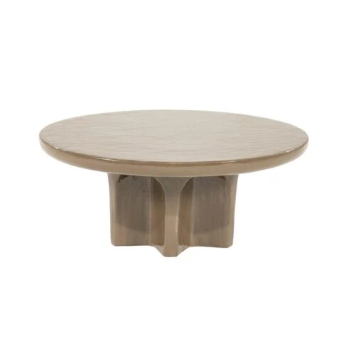 Circolo Salontafel rond Large Bruin 80cm
