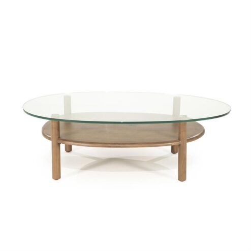 Alternative view of Cleo Salontafel Lichtbruin 101cm