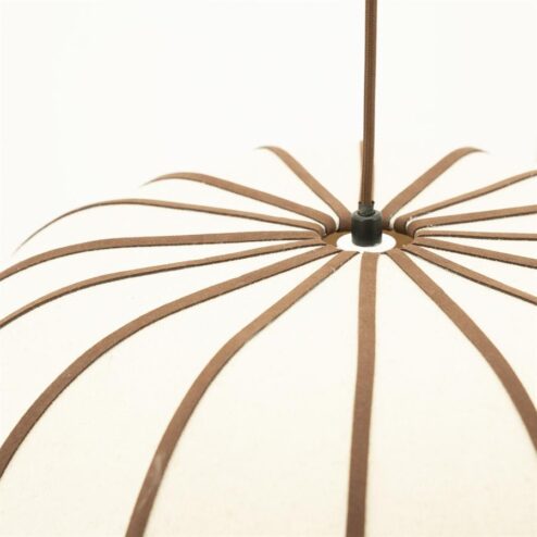 Cocoon 1-lichts Hanglamp kort Naturel