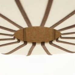 Cocoon 1-lichts Hanglamp kort Naturel